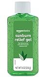 Amazon Basics Sunburn Relief Gel with Aloe Vera, 8 oz (Pack of 1) (Previously Solimo)