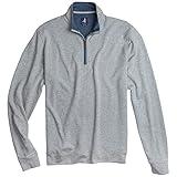 johnnie-O Sully 3/4 Zip Pullover Light Gray XL