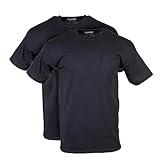 Gildan mens Dryblend Workwear T-shirts With Pocket, 2-pack T Shirt, Black, XX-Large US