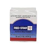 Red Star Active Dry Yeast 16 oz (1 pound) size