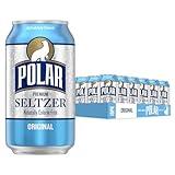 Polar Seltzer Water Original, 12 fl oz cans, 18 pack