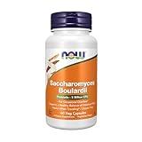 NOW Foods Supplements, Saccharomyces Boulardii, 5 Billion CFU Probiotic, 60 Veg Capsules