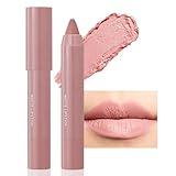 BINGBRUSH Crayon Matte Longwear Lipstick Pack Set,Moisture Smooth Color Stick Ultimate Lip Crayon for Makeup Collection - Waterproof Velvet Lipgloss Lip Stain (01#)