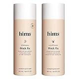 hims Thick Fix Shampoo and Conditioner Set for Men- Thickening, Moisturizing, Reduces Shedding- Color Safe Hair Loss Shampoo and Conditioner- 2 pack, 6.4oz