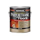 1 gal Minwax 13022 Clear Super Fast‐Drying Polyurethane for Wood Floors Satin