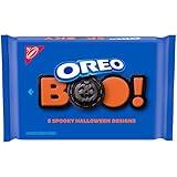 OREO Orange Creme Chocolate Sandwich Cookies, Limited Edition, Halloween Cookies, 18.71 oz