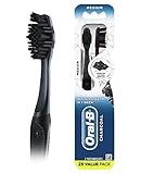 Oral-B Charcoal Toothbrushes, Medium 2ct