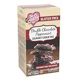 XO Baking Co. Gluten Free Double Chocolate Peppermint Gourmet Cookie Mix; Non-GMO; Kosher; Dairy Free; Peanut Free; No Preservatives; No Artificial Flavors or Colors, 15oz