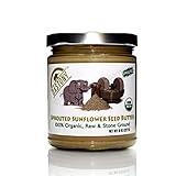 Dastony Organic Raw Sprouted Sunflower Seed Butter, 8 oz | Only One Ingredient | Vegan, Paleo and Keto Friendly, Non GMO, Gluten-free - Pack of 1