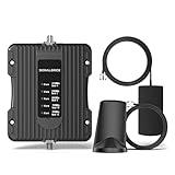 SignalBrick Cell Phone Booster for Car, SUV, Van|Vehicle Cell Signal Booster for AT&T, Verizon, T-Mobile & All U.S.Carriers|Boosts 5G/4G LTE/3G on Band12/17/13/5/2/25/4/66|FCC Approved