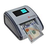 Cassida InstaCheck Small Footprint, Easy to Read Automatic Counterfeit Detector with Infrared, Magnetic and Ultraviolet Sensors, Compact and Lightweight Grey 11-3/4" x 9-1/2"