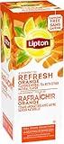 Lipton - Caffeine Free Orange Herbal Tea, 28 Tea Bags, 2.1oz Box (Pack of 3)