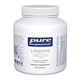 Pure Encapsulations L-Arginine - 1,400 mg - Support Nitric Oxide Production - Heart Health & Blood Flow - Gluten Free & Non-GMO - 180 Capsules