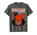 Bears Girl Sports Fan Team Spirit T-Shirt