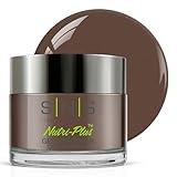 SNS Nail Dip Powder, Gelous Color Dipping Powder - Baked Potatoes (Brown) - Long-Lasting Dip Nail Color Lasts 14 Days - Low-Odor & No UV Lamp Required - 1 OZ