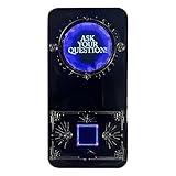 THE FORTUNE TELLER Mystical Light-Up Device into The Cosmos & Unknown, Speaking, Talking, 100+ Magical Predictions, LCD Display, Novelty Toy, All-New Magic 8 Ball Alternative, Limited Edition