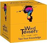 ? WORD TEASERS Test Your Knowledge - Random Knowledge Trivia Game for Adults & Kids - Fun & Interesting Trivia Card Game for Family Game Night - A Great Car Trivia Game - 150 Fun Fact Cards