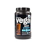 Vega Premium Sport Protein Chocolate Protein Powder, Vegan, Non GMO, Gluten Free Plant Based Protein Powder Drink Mix, NSF Certified for Sport, 29.5 oz