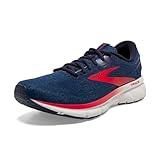 Brooks Men’s Trace 2 Neutral Running Shoe - Peacoat/Grey/Red - 12 Medium