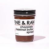 Fine & Raw Chocolate Hazelnut Butter Spread 8 Ounce – Clean Ingredients, Vegan, and Organic Chocolate Hazelnut Spread, Healthy Chocolate Hazelnut Spread (Chocolate Hazelnut)