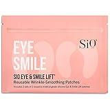 SiO Beauty Eye and Smile Lift Anti-Wrinkle Patches 4 Week Supply - Overnight Under Eye Mask Pads For Dark Circles - Silicone Skin Treatment For Wrinkles