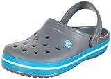 Crocs Crocband Clog Sandals, Charcoal/Ocean, Men's 12/Women's 14