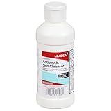 Leader Antimicrobial/Antiseptic Skin Cleanser, Antiseptic Antimicrobial Wash, Chlorhexidine Gluconate 4% Solution, Antibacterial Soap & Wound Care Products for Home and Hospital, 8 Ounce (Pack of 1)