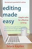 Editing Made Easy: Simple Rules for Effective Writing