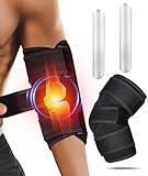 Oyakin Elbow Brace, Cubital tunnel brace for sleeping, Tendonitis Elbow Splint, Ulnar Nerve Entrapment brace, Tennis Elbow Brace, Adjustable Stabilizer Elbow Support for Women and Men Fit Most