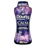 Downy Infusions In-Wash Laundry Scent Booster Beads, CALM, Soothing Lavender and Vanilla Bean Scent, 30.1 oz