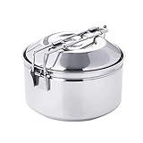 Fire-Maple Antarcti 1.0 Liter Stainless Steel Camping Bowls with Locking Lid, Camping Cook Pot Folding Handle