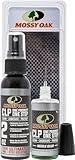 Mossy Oak Gun Oil Combo Kit | Cleaner, Lubricant, & Protectant [CLP] | One-Step Gun Cleaner and Gun Oil Lubricant | 2oz. Fine Mist Pump Sprayer & 1 oz. Needle Oiler of CLP Gun Cleaner and Lubricant