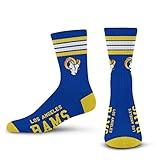 FBF Standard NFL 4 Stripe Deuce Crew, Team Color, Medium