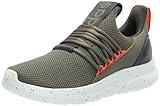 adidas Men's Lite Racer Adapt 7.0 Sneaker, Olive Strata/Shadow Olive/Solar Red, 9.5