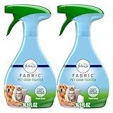 Febreze Odor-Fighting Fabric Refresher Pet Odor Fighter, 16.9oz, Pack of 2