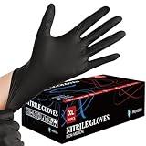 PROMEDIX P Nitrile Gloves, 4mil-100 Count, Gloves Disposable Latex Free, Disposable Gloves for Cooking,Household,Food safe