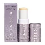 Scentered Aromatherapy Balm Stick, Sleep Well - Sleep Promoting - 100% Natural Essential Oils Blend: Lavender, Chamomile, Ylang Ylang - Relaxation Gifts for Women & Men