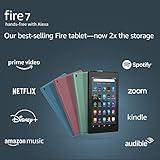 Fire 7 tablet, 7" display, 16 GB, (2019 release), Black