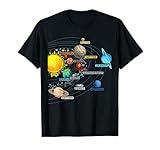 Cosmic Solar System Adventure - Planets Constellations Astronomy T-Shirt