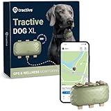 Tractive XL GPS Tracker & Health Monitoring for Dogs (50 lbs+) - Market Leading Pet GPS Location Tracker | Wellness & Escape Alerts | Waterproof | Works with Any Collar (Green)