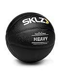 SKLZ Weighted Training Basketball, 29.5" - 3-lb Heavy Training Ball - Black, Quality Faux Leather Construction - Durable & Wear-and-Tear Resistant Dribbling Trainer for Indoor or Outdoor Use