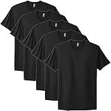 Next Level NL3600 100% Cotton Premium Fitted Short Sleeve Crew Black Medium (5 Pack)