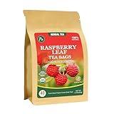 Raspberry Leaf Tea, Red Raspberry Leaf Tea Pregnancy - Non-GMO, Caffeine-Free, 100% Pure Natural, 1.5g x 40 Count - Supports Menstrual Health, Promotes Healthy Pregnancy&Childbirth