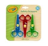 Crayola My First Safety Scissors, Toddler Art Supplies, 3ct