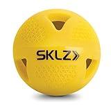 SKLZ Premium Impact Limited-Flight Training Baseballs, 6-Pack, Yellow