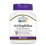 21st Century Acidophilus Capsules, 100 Count (21339)