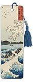 Hiroshige - The Sea at Satta Premier Bookmark Stationery