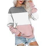 Bidobibo Fall Sweatshirts For Women 2023 Casual Crewneck Sweatshirts Long Sleeve Tee Shirts Tunic Tops Lightweight Sweatshirt My Orders Lightning Deals Of Today Prime Clearance Blusas Para Mujer