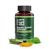 KAPIVA MEN Blood Sugar Support Supplement with Gymnema, Neem, Turmeric, and Other Herbs and Vitamins, Supports Healthy Blood Sugar Levels, 30 Day Supply, 60 Capsules