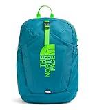 THE NORTH FACE Teen Mini Recon Backpack, Blue Moss/Safety Green, One Size